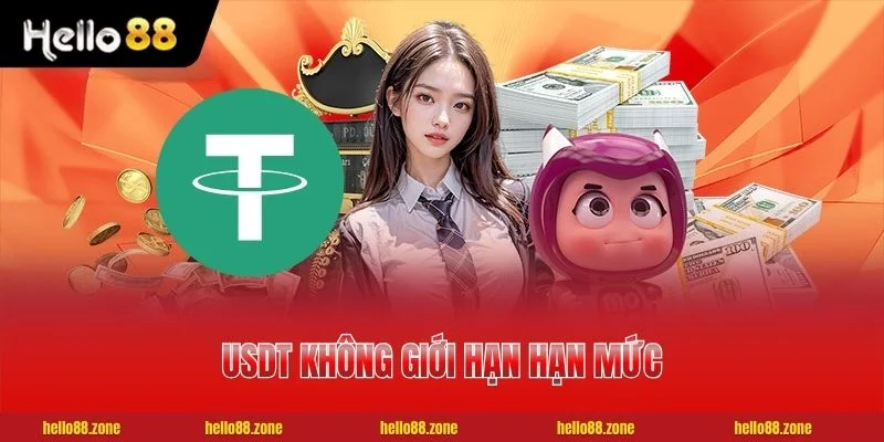 USDT không giới hạn hạn mức
